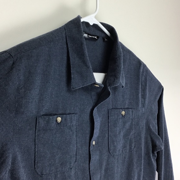 Travis Mathew mens long sleeve button up shirt large - Picture 2 of 11